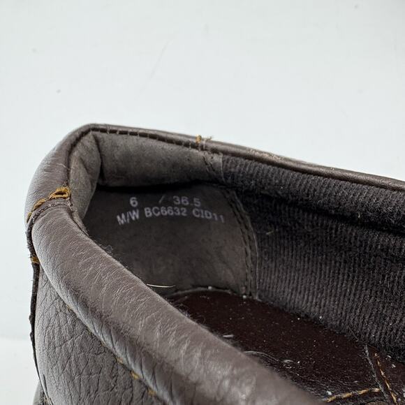 Born BOC Clogs Womens Size 6 Peggy Dark Brown Leather Slip On Nurse - Picture 4 of 12